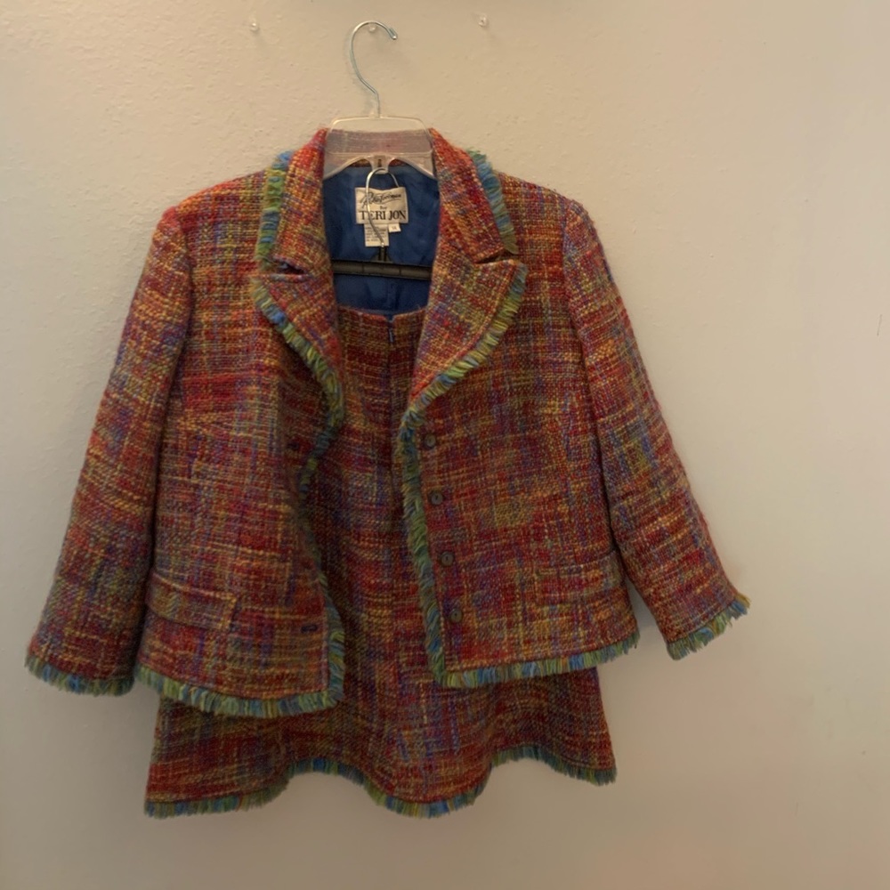 Rickie Freeman for Teri Jon Skirt Suit size 14